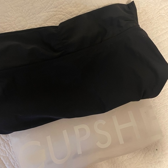 Women's Black High-Waisted Swim Bottom - Picture 5 of 5